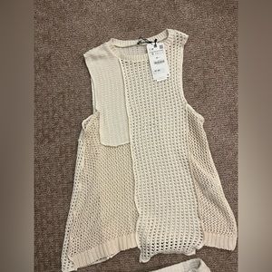 Zara patchwork top
